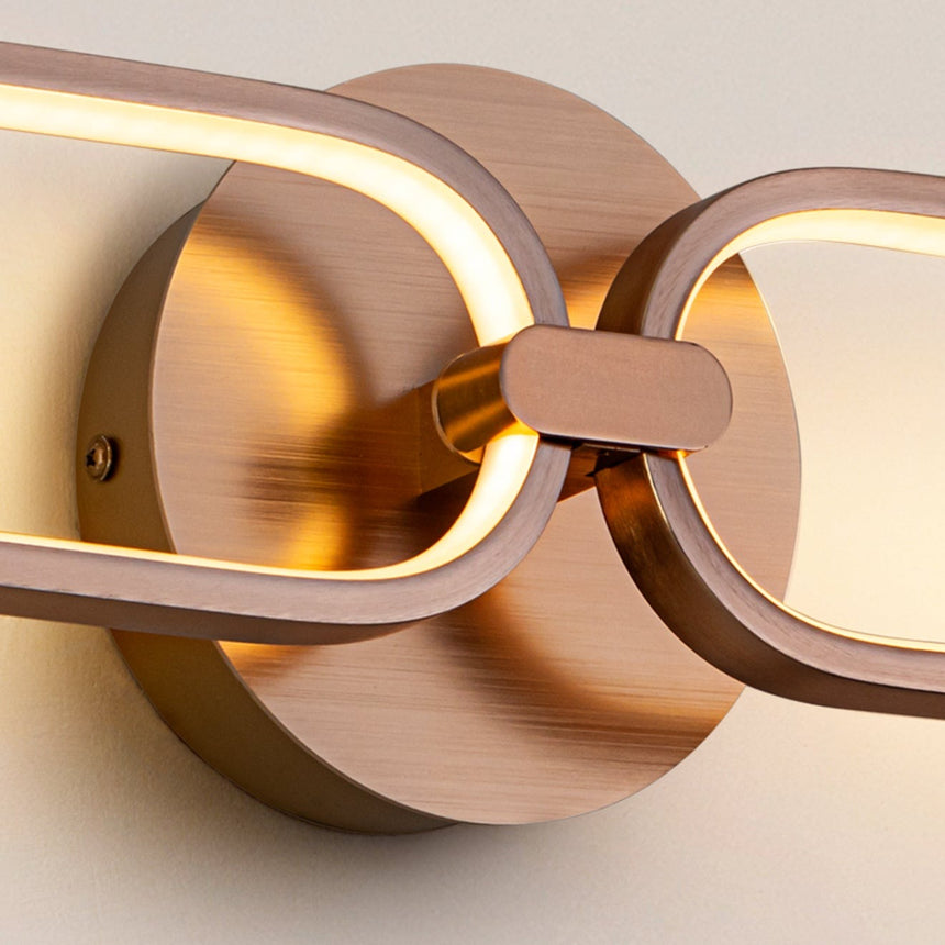 Schuller Colette Aplique LED 2L Dorado 787017