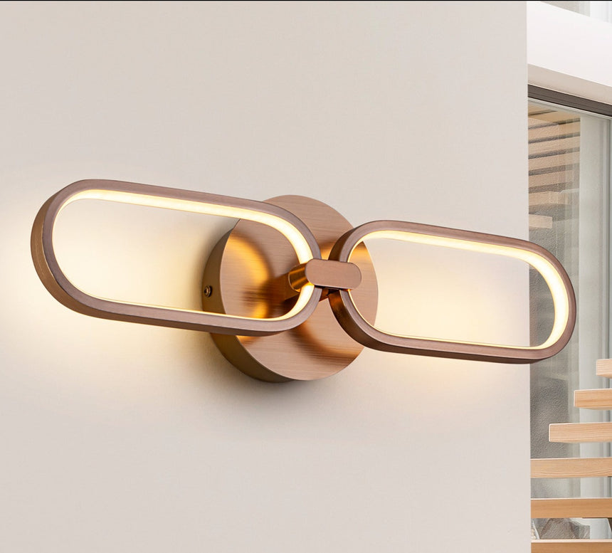 Schuller Colette Aplique LED 2L Dorado 787017