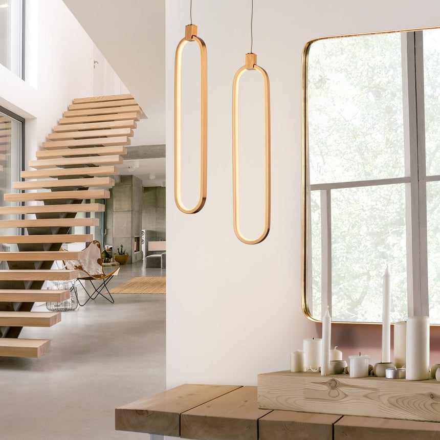 Schuller Colette LED Pendant Light 1L Gold 787130