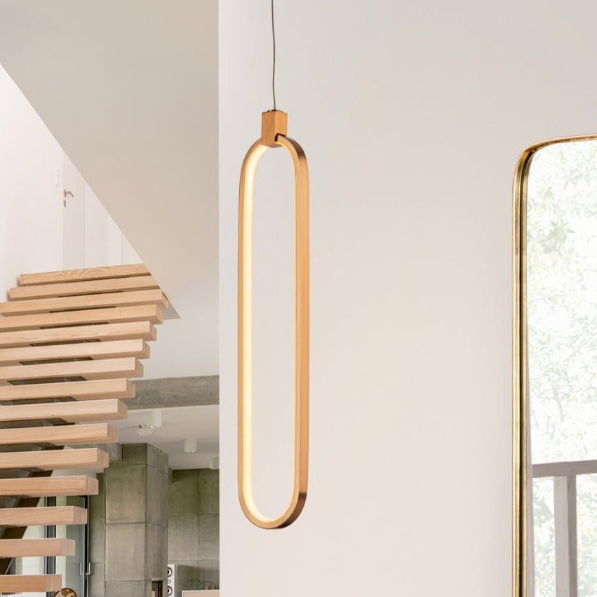 Schuller Colette LED Pendant Light 1L Gold 787130