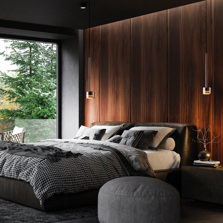 Mantra Tonic Lámpara de techo colgante 1 Luz cobre 7877