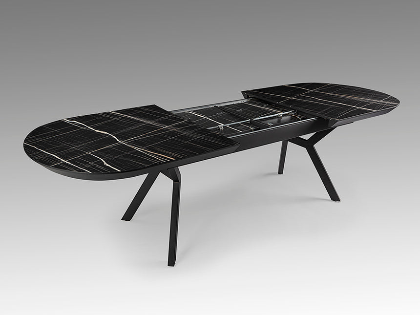 Schuller Antea Mesa comedor T mármol negro 789235