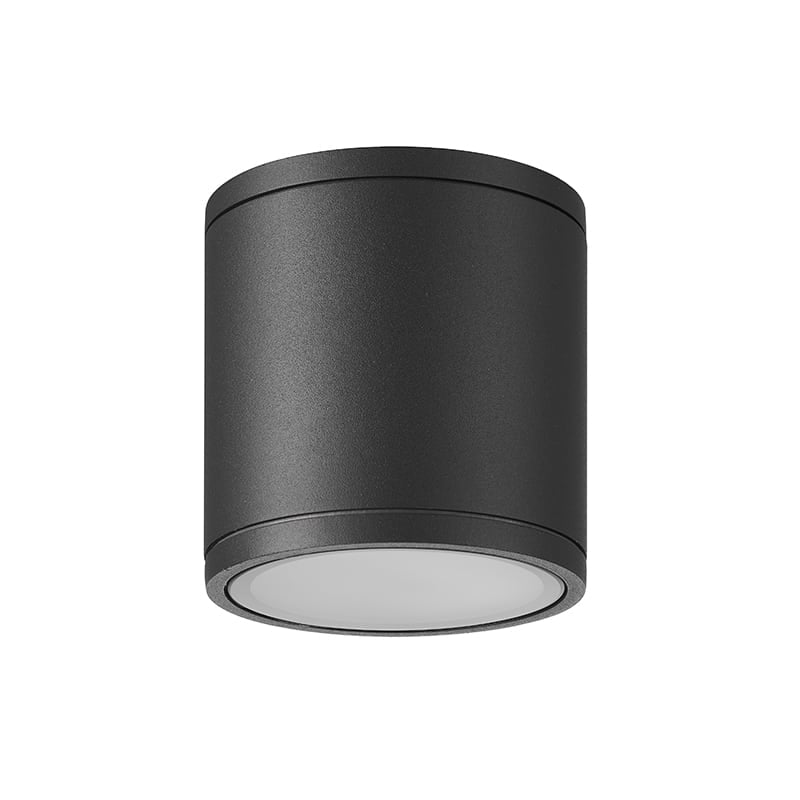 Mantra Kandanchu Plafón exterior GU10 1 Luz IP54 gris oscuro 7905
