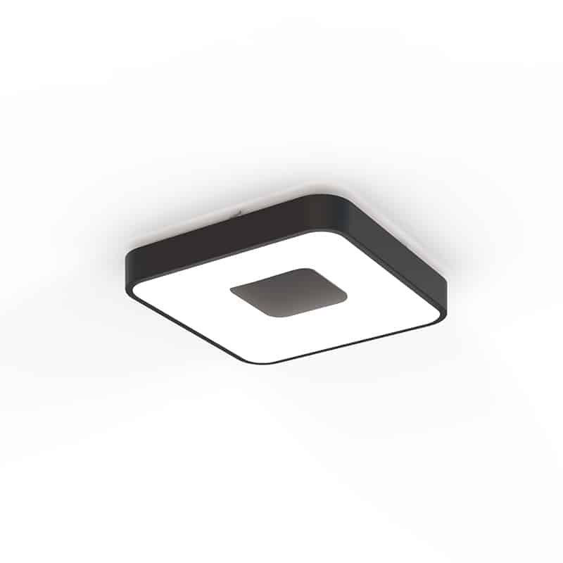 Mantra Coin Plafón LED 56W 2700K-5000K Control Remoto negro 7923