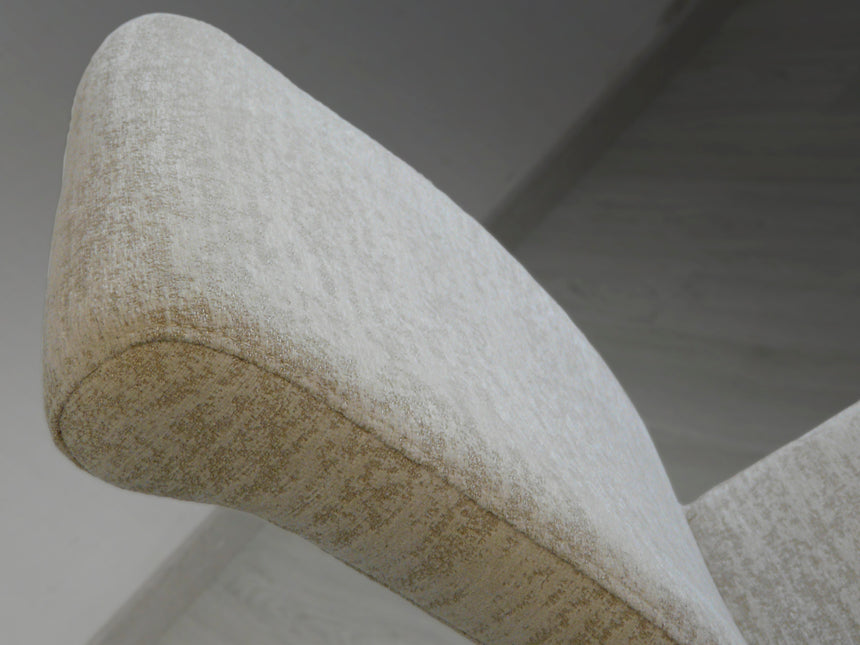 Silla Schuller Barroque beige acero inoxidable 48x103cm