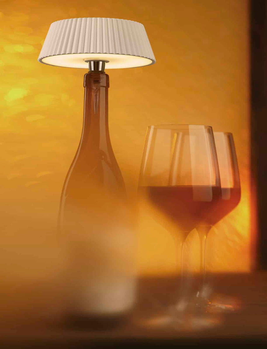 Mantra Relax Tapa de botella LED 2W 3000K Recargable marrón 7932 - en ambiente