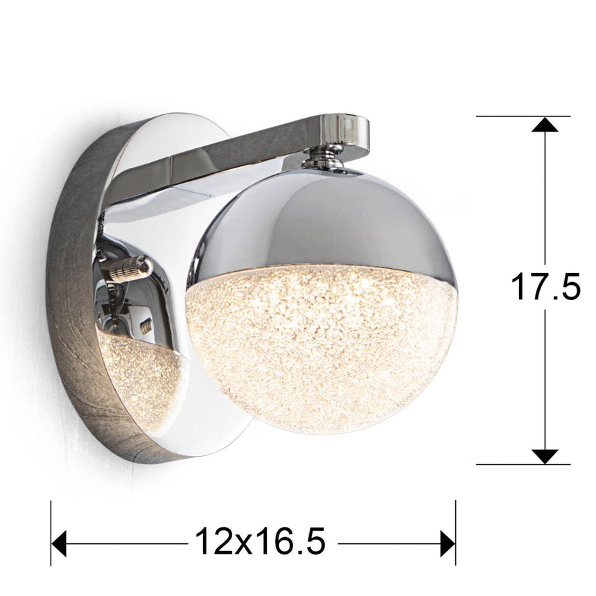 Schuller Sphere Wall Lamp 1L LED Ø12 793168