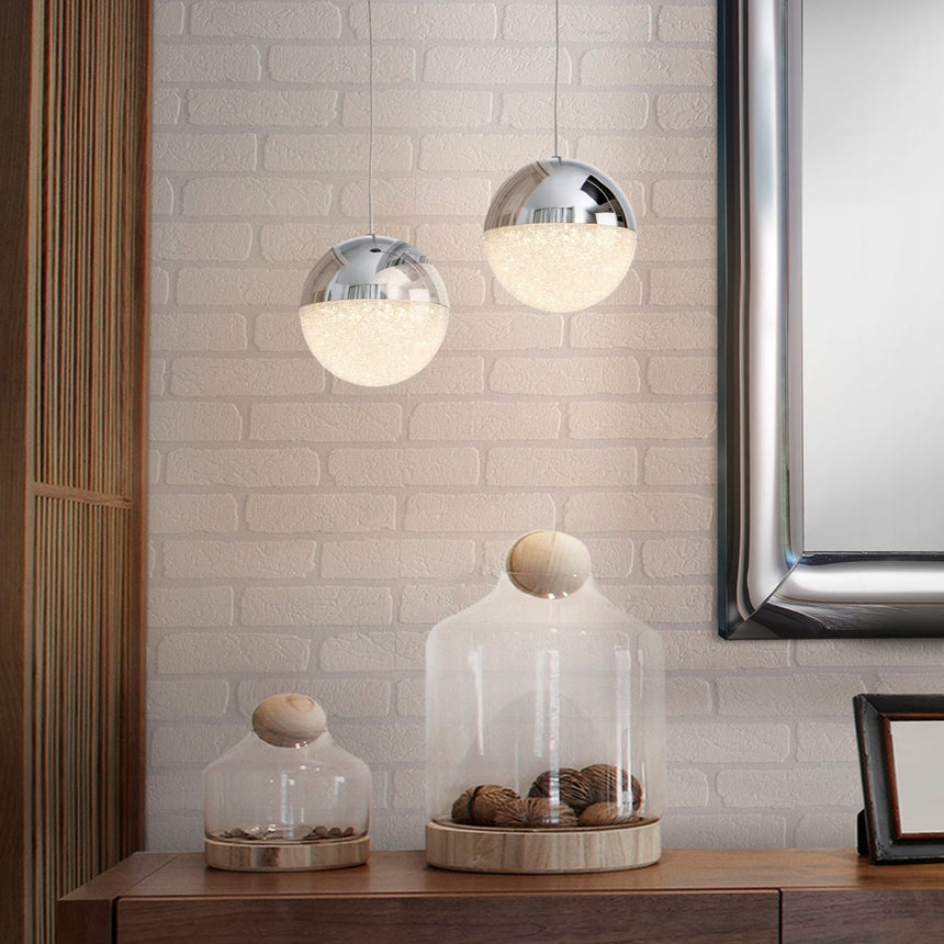 Schuller Sphere Pendant Ceiling Lamp Chrome 793301