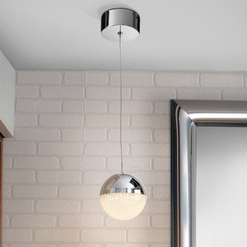 Schuller Sphere Lámpara de techo colgante cromo 793301