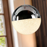 Schuller Sphere Lámparas de techo Cromo, transparente 793412