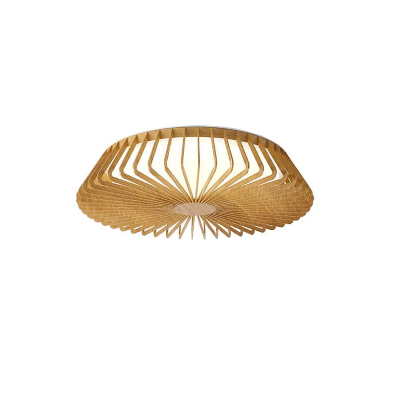 Mantra Himalaya Ventilador Plafón LED 56W 3000K madera, beige, marrón 7967