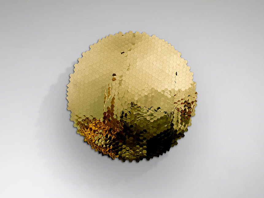 Schuller Matrix Bajorrelieve acero dorado 799454