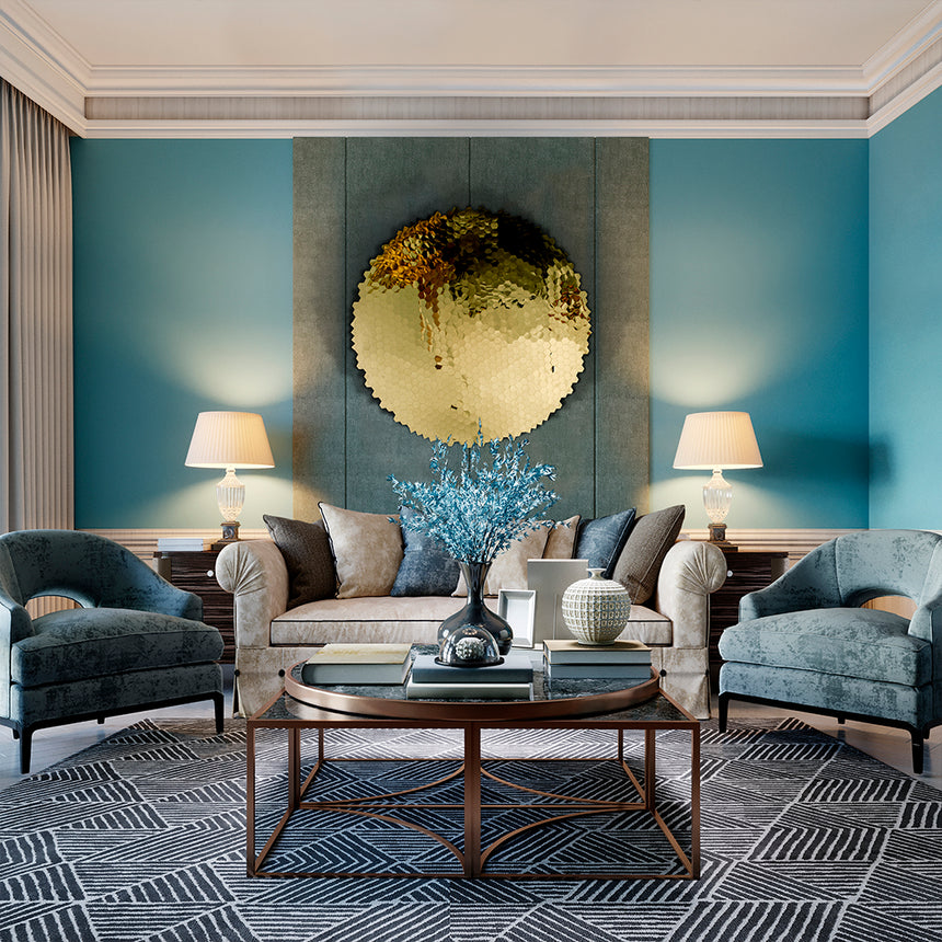 Schuller Matrix Bajorrelieve acero dorado 799454