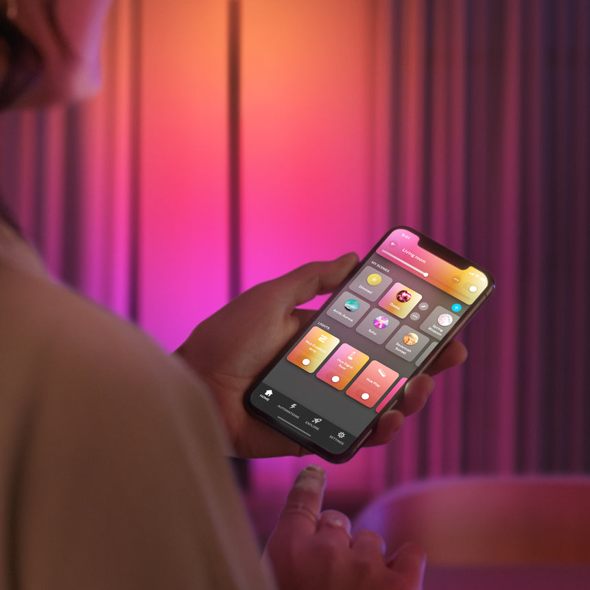 Philips Hue White and Color Ambiance Foco Argenta blanco RGBW 4,2W 1200lm 8720169318137 - imagen 7