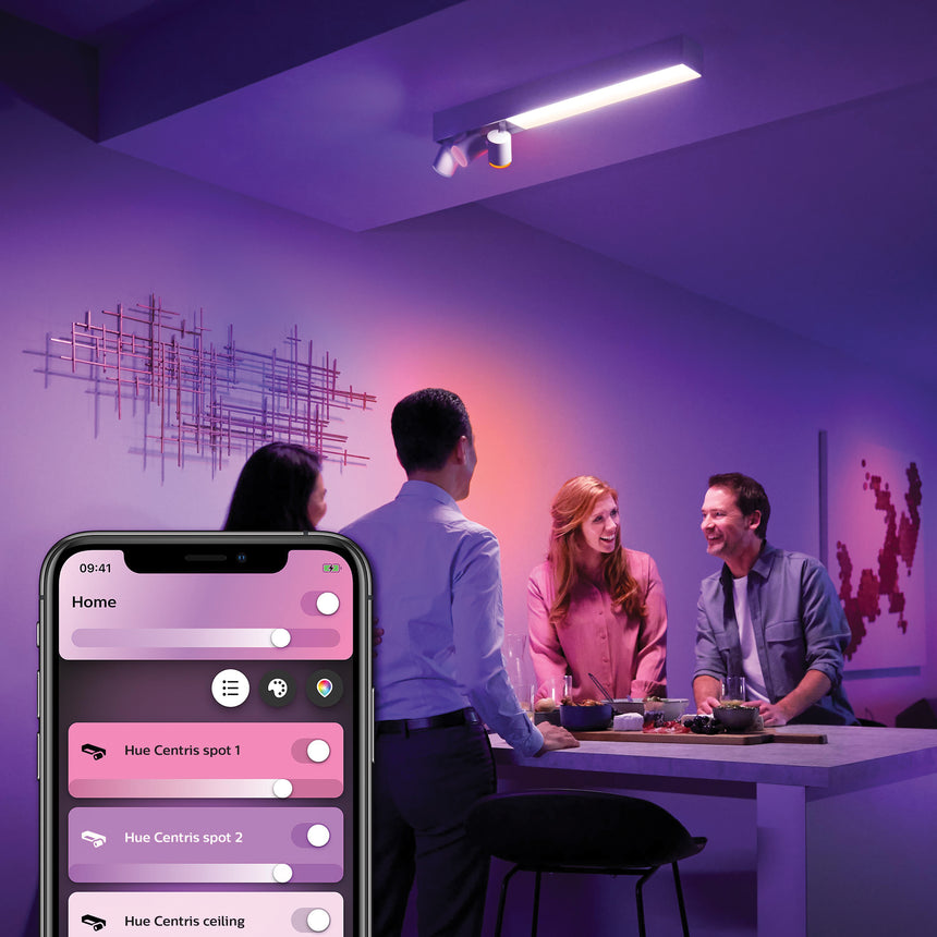 Philips Hue White and Color Ambiance Foco Centris blanco RGBW 36W 5060931P7 350lm - imagen 3