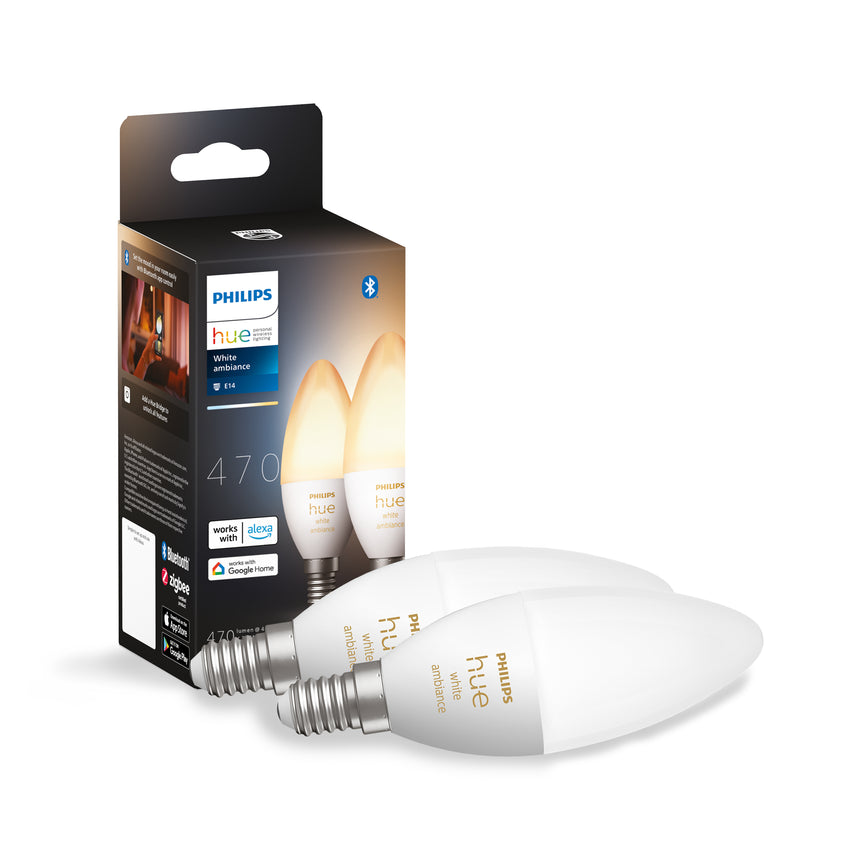 Philips Hue Bombilla White Ambiance E14 5W 470lm 35673300