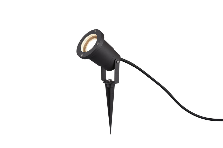 Trio Ubangi Proyector pincho estaca exterior jardín de aluminio antracita 800260142