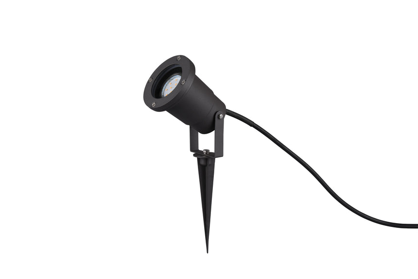 Trio Ubangi Proyector pincho estaca exterior jardín de aluminio antracita 800260142