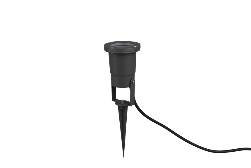 Trio Ubangi Proyector pincho estaca exterior jardín de aluminio antracita 800260142