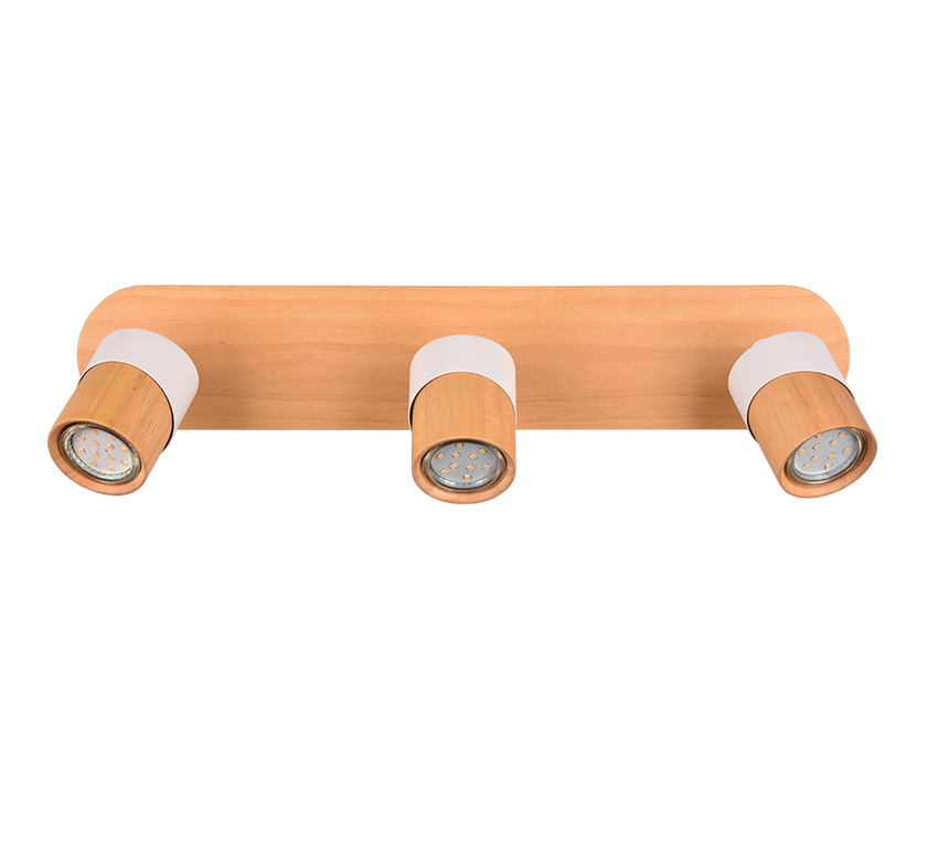 Foco Trio Aruni LED madera 3000K 48cm 801100331