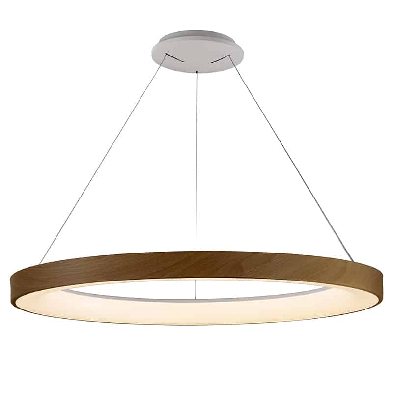 Mantra Niseko Lámpara LED  Dimable madera, beige, marrón 8015