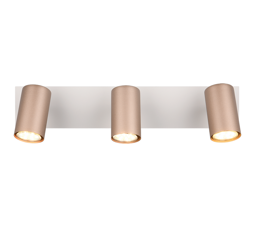 Foco Trio Marley 3 luces marrón café 48cm 802400365 - vista 2