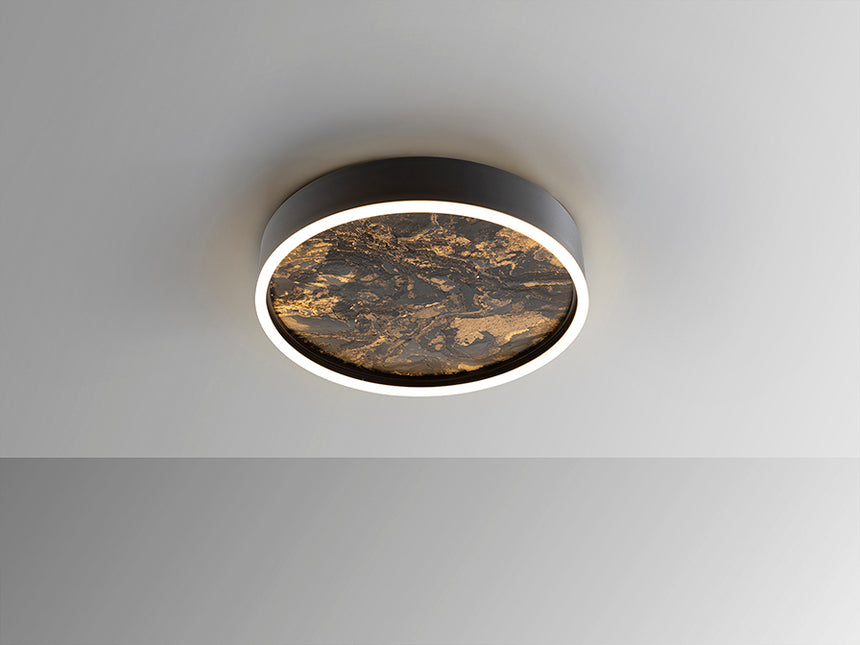 Plafón Schuller Stone LED negro y gris CCT Ø40cm 803120 - imagen 4