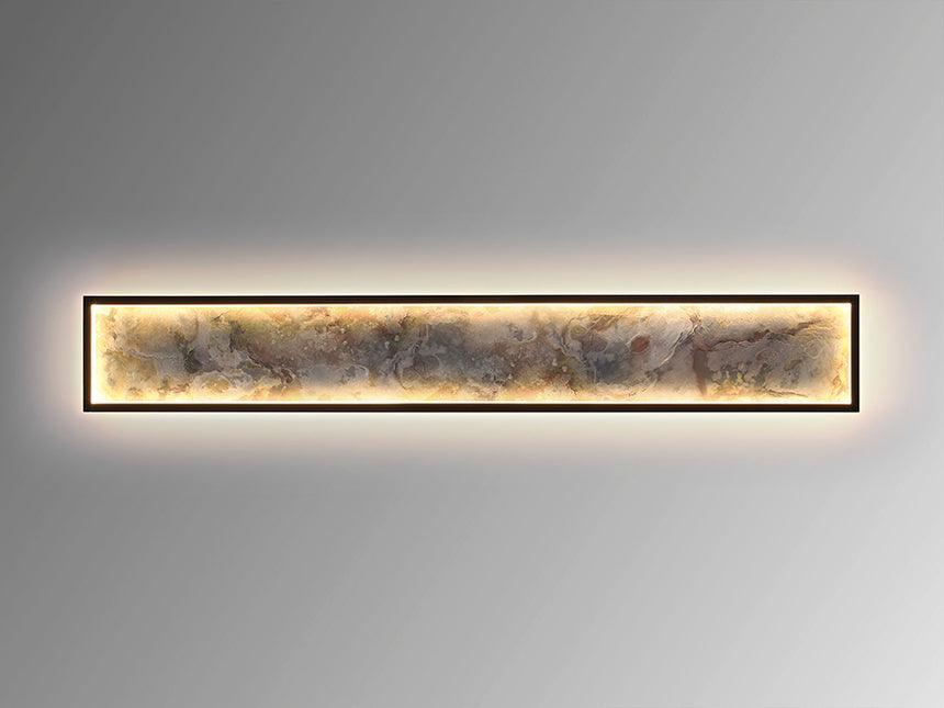 Plafón/Aplique de pared Schuller Stone LED negro y gris CCT 803410 - imagen 4