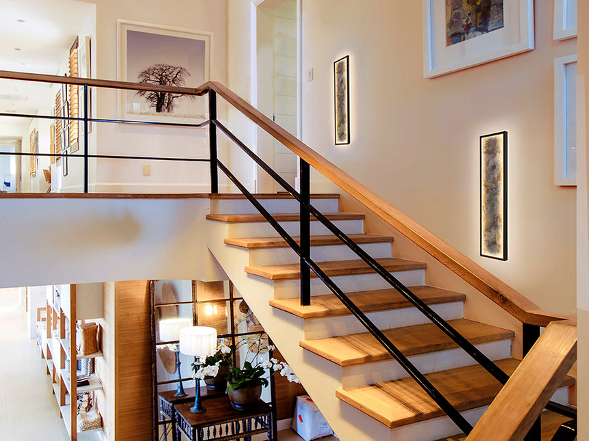 Schuller Stone Aplique/Plafón LED CCT negro L60 803526