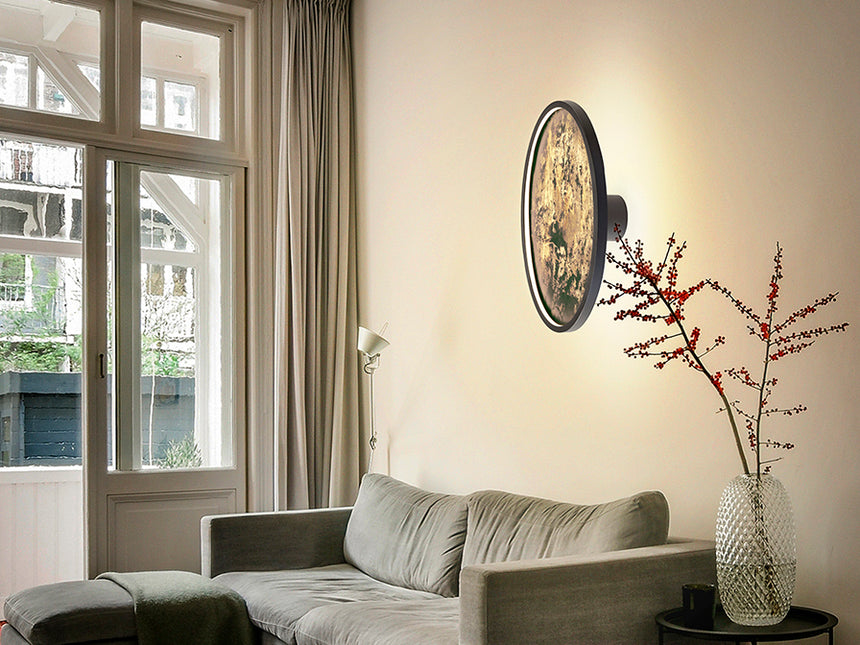 Schuller Stone Aplique/Plafón LED CCT negro D60 803755