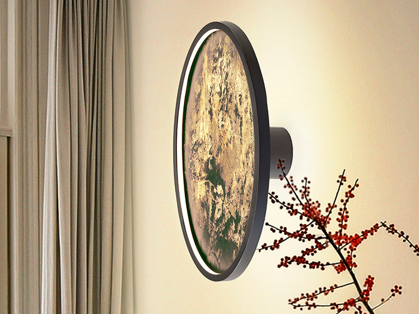 Schuller Stone Aplique/Plafón LED CCT negro D60 803755