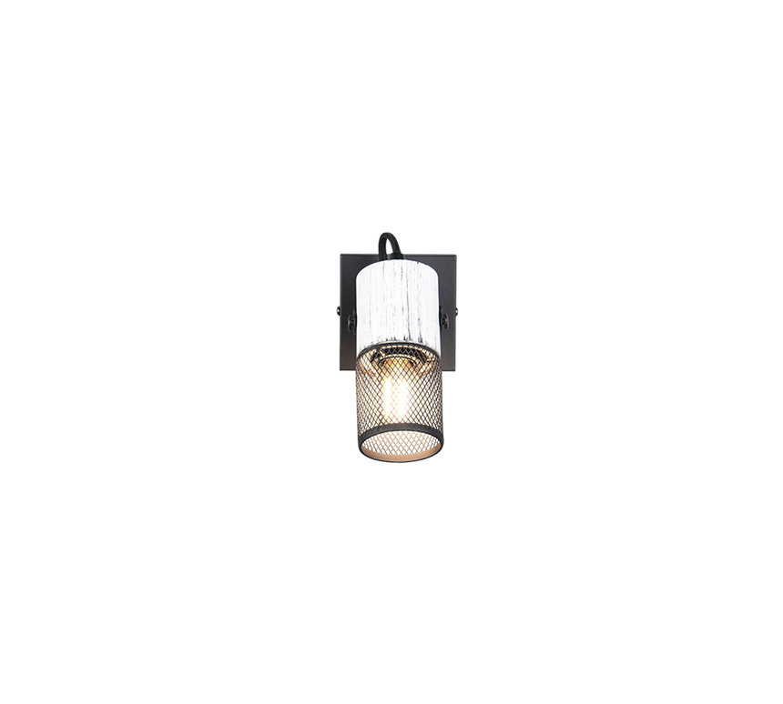 Foco Trio Tosh LED black and white 2700K 9cm 804370134