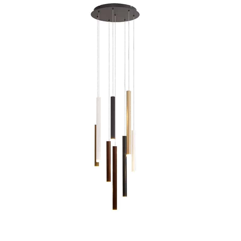 Mantra Cala LED Pendant Ceiling Lamp White, Black, Gold, Brown 8082