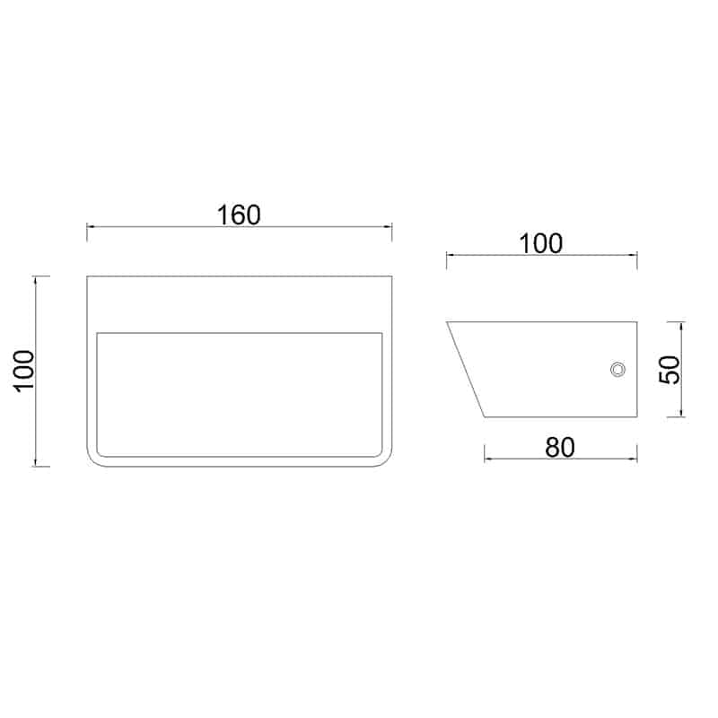 Mantra Altea Wall Lamp LED 15W 3000K white 8094