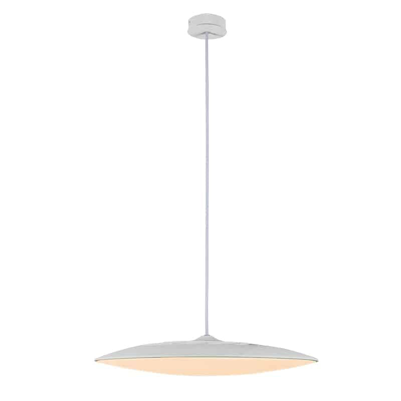 Mantra Slim LED Pendant Ceiling Light 50W 3000K White 8100