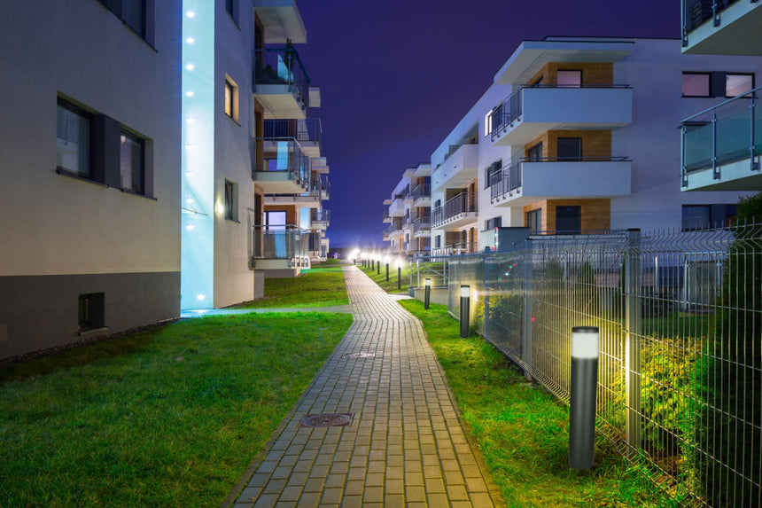 Mantra Chicago Outdoor beacon E27 IP65 dark gray 8108