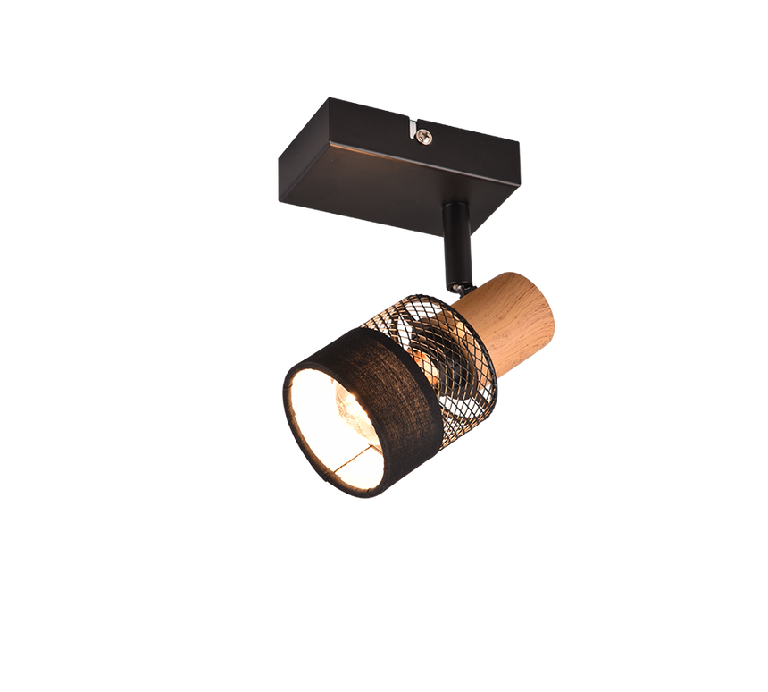 Foco Trio Nandini LED negro mate 2700K 7cm 811700132