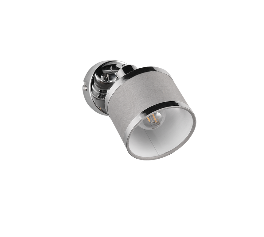 Foco Trio Arosa LED cromo 2700K 10cm 812100106