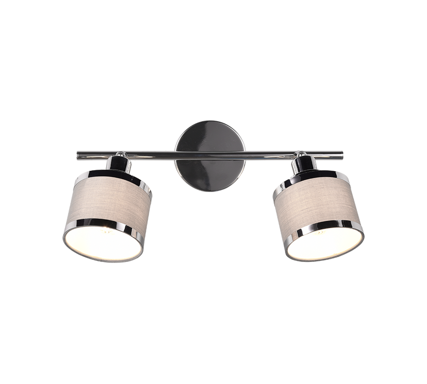 Foco Trio Arosa LED cromo 2700K 52,5cm 812100206
