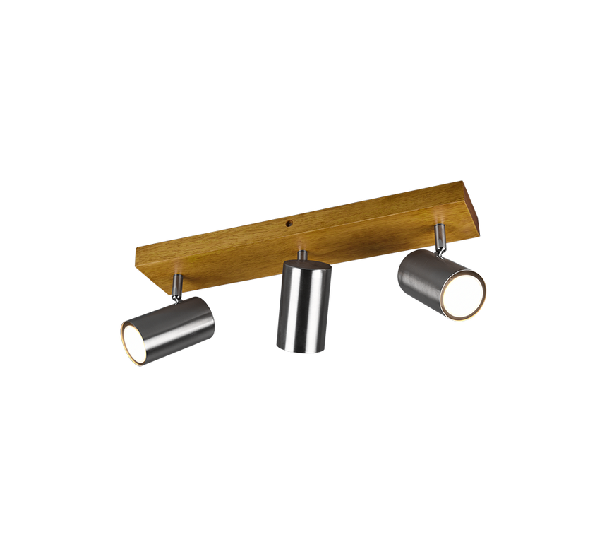 Trio Marley Matte Nickel Metal Spotlight 812400307