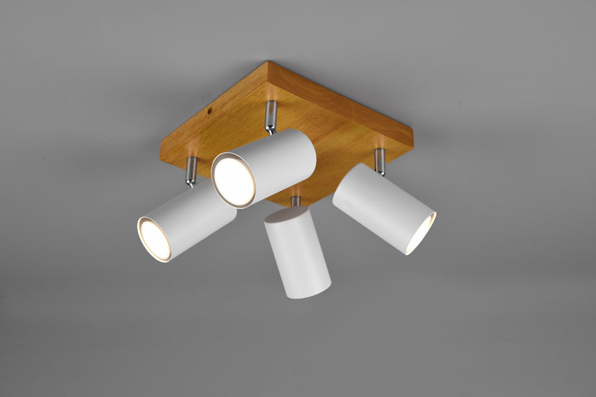 Trio Marley Metal Spotlight White Mat 812400431