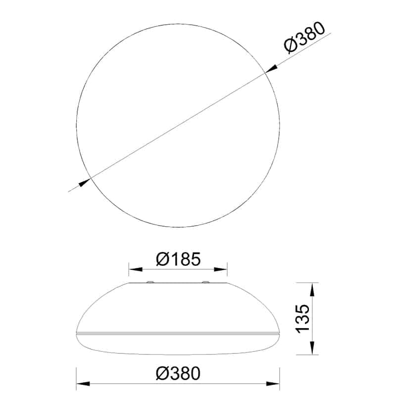 Mantra Kazz Plafón 4 Luces blanco 8131