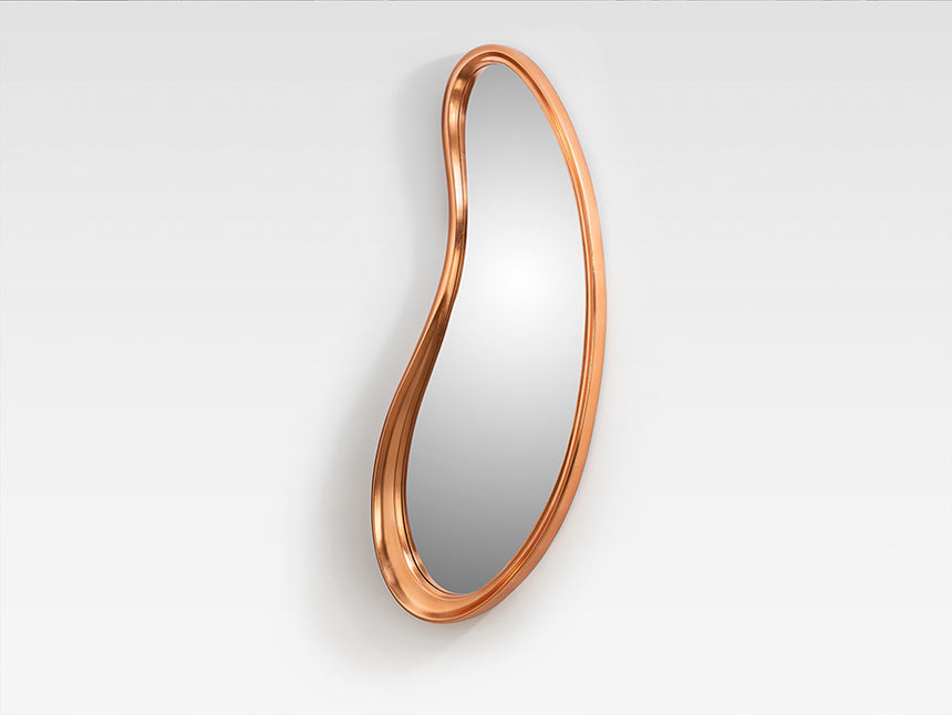 Schuller Brigitte Espejo irregular curvado oro rosado 815598