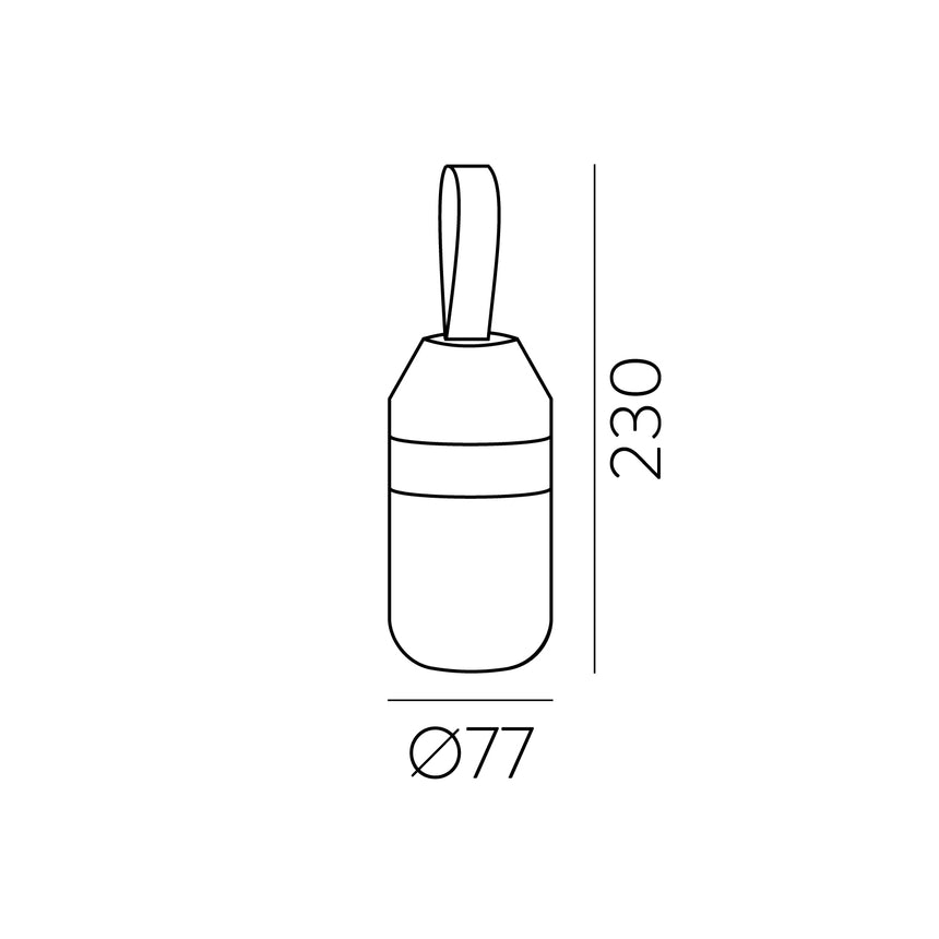 ACB Move It Lámpara mesa LED portátil regulable táctil y altavoz Bluetooth gris 4000K S81731GR