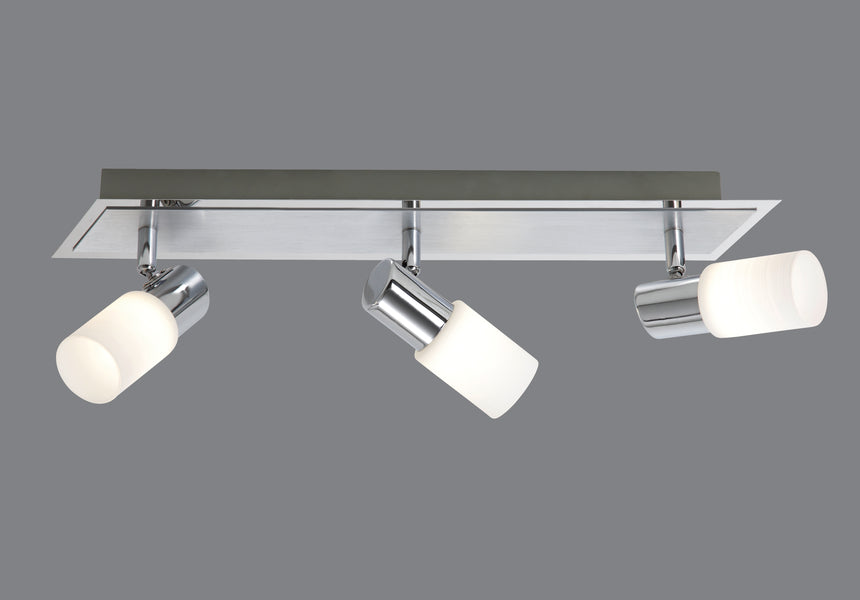 Foco Trio Clapton LED cromo 3000K regulable 50cm 821410305