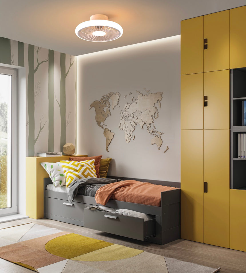 Mantra Turbo Ventilador Plafón blanco 8231