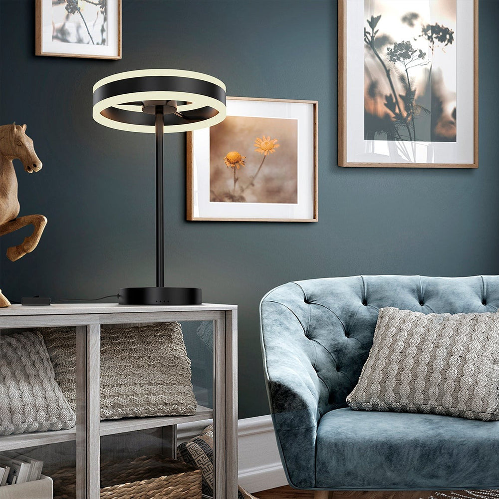 Schuller Helia Table Lamp LED matte black 832076