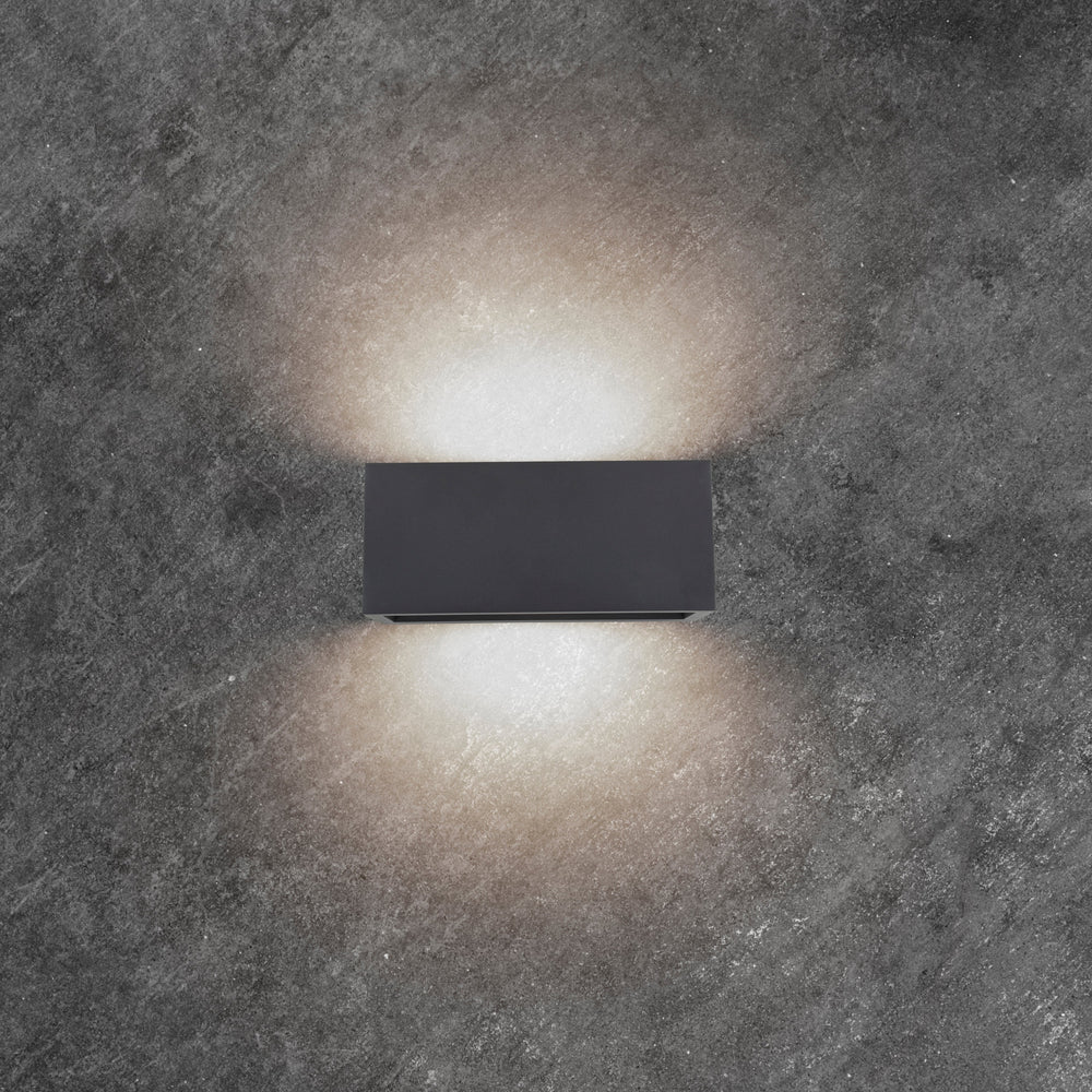 Mantra Utah OUTDOOR WALL LIGHT DARK GRAY IP65 - 1L*E27 dark gray 8352