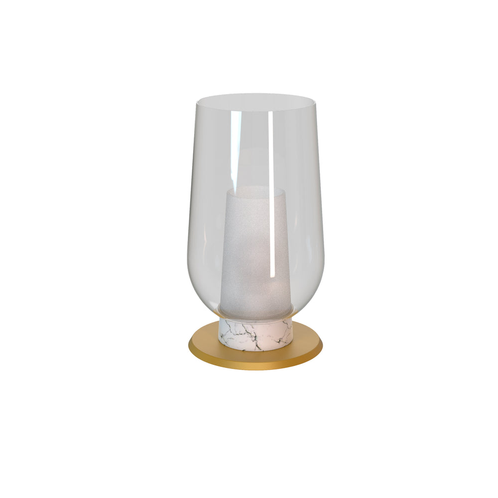 Mantra Nora Table Lamp gold/white 8401