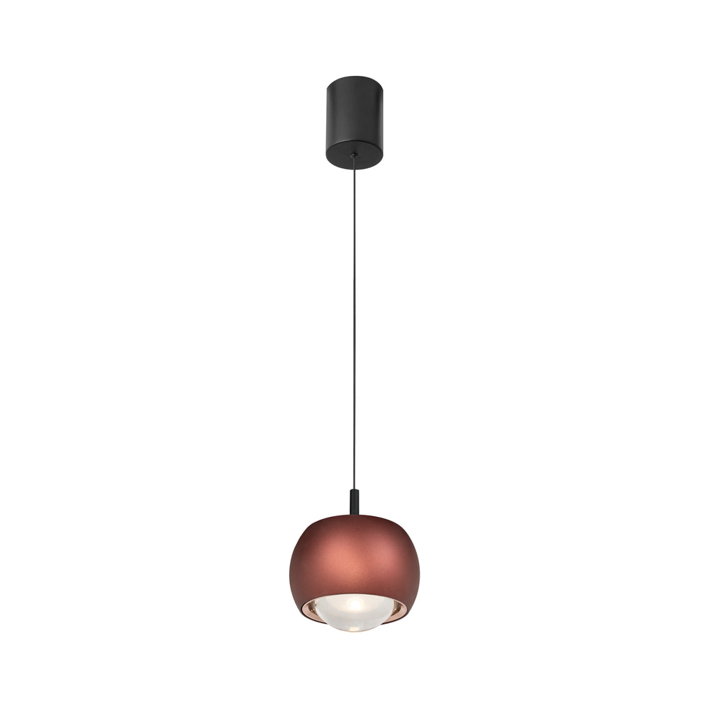 Mantra Roller Pendant Ceiling Light 1 Light Brown 8408